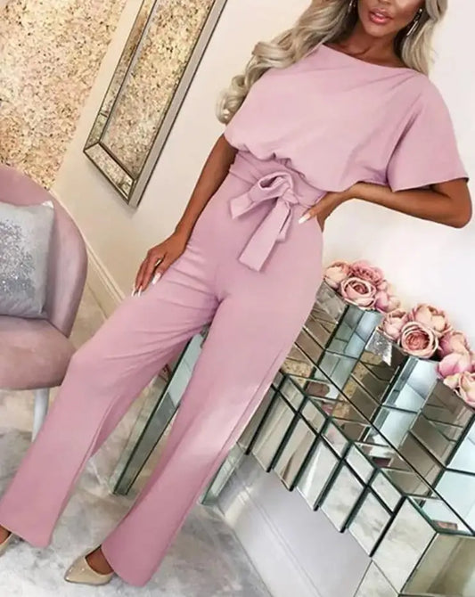 Jumpsuit korte mouwen